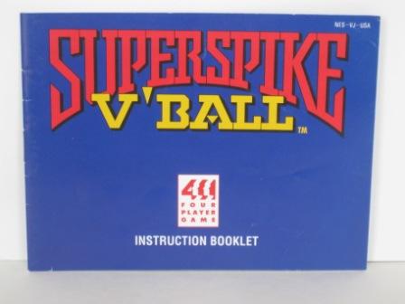 Super Spike VBall - NES Manual